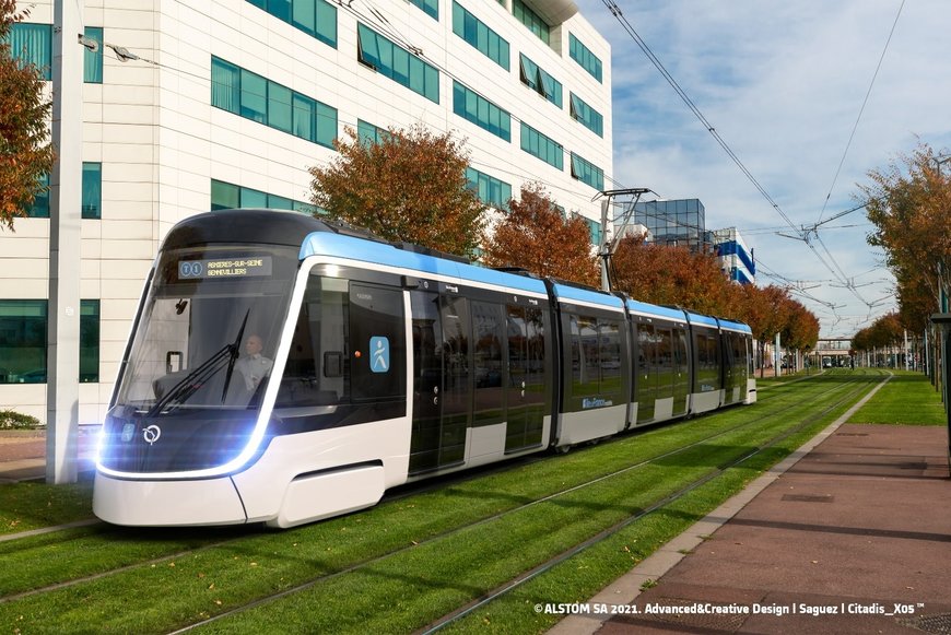 LES FRANCILIENS choisissent la proposition 2 pour le DESIGN DU FUTUR TRAMway T1